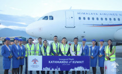 Himalaya Airlines begins Kathmandu-Kuwait flight